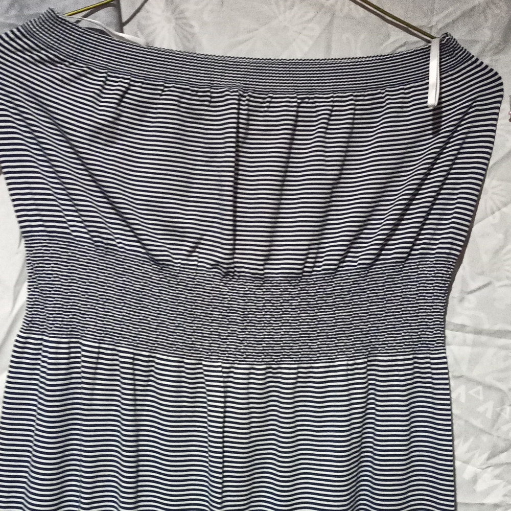 Strapless long dress